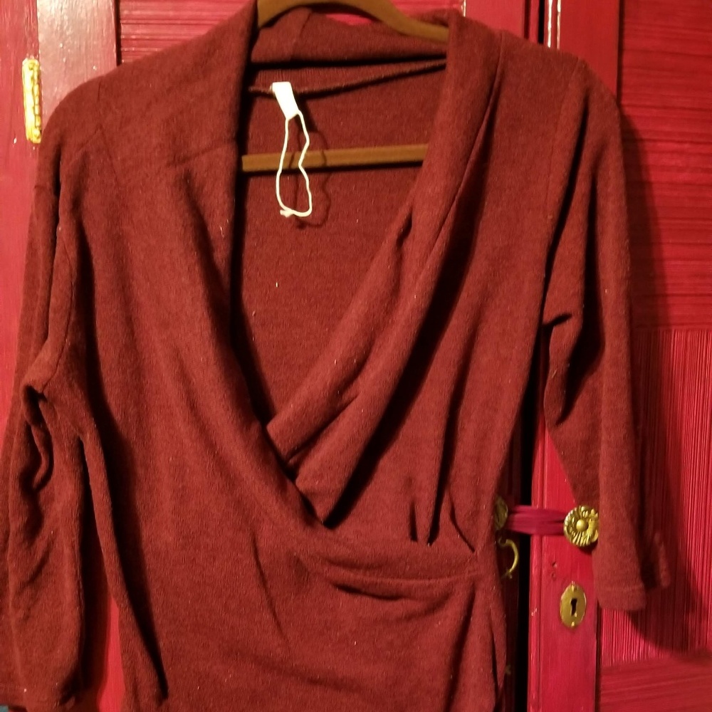 Pink Blush Maternity/Nursing Sweater